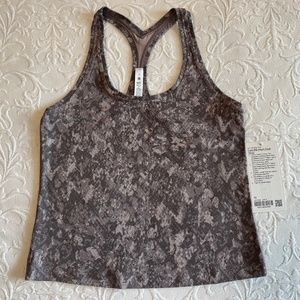 Lululemon Cool Racerback Short Tank *Nulu in Hideaway Camo Lunar Rock Multi